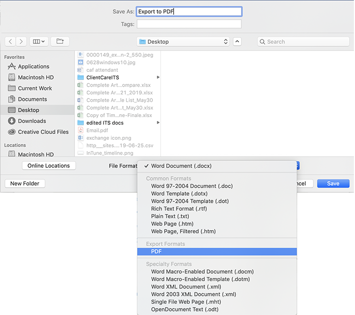 find temporary files for word 2011 on mac